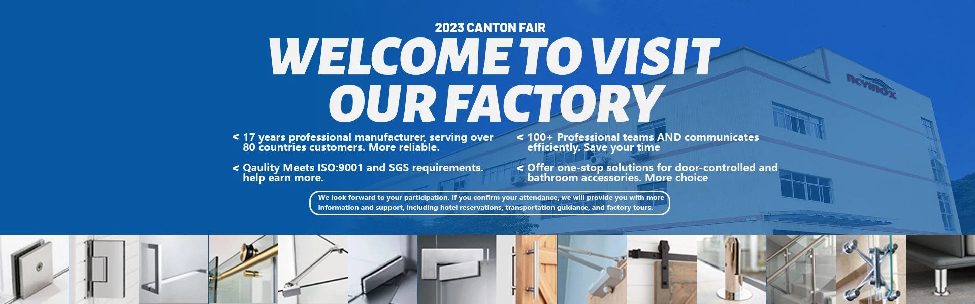 Stainless steel glass door pull handle